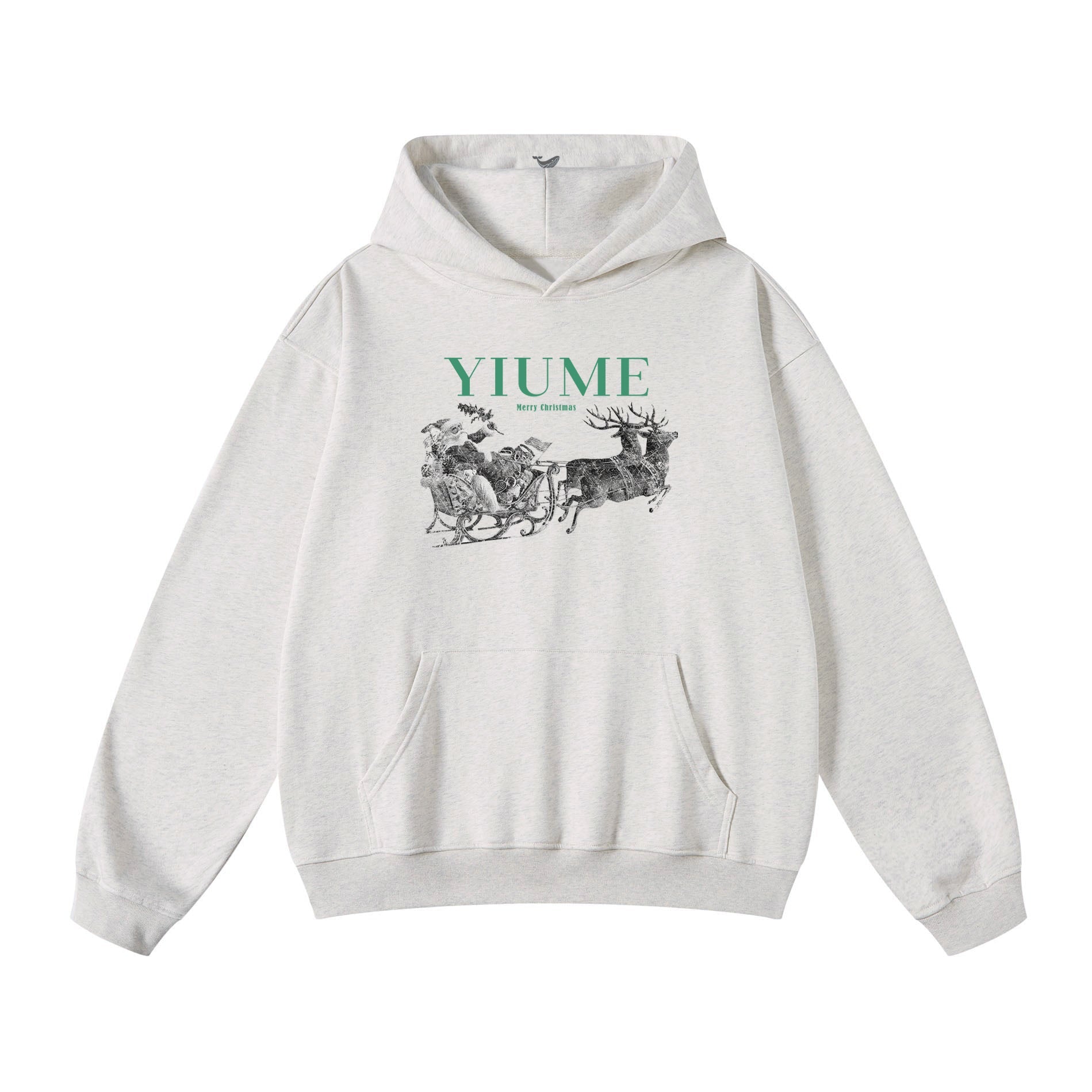 Christmas Hawaiian Hoodie For Men Merry Christmas Print Hoodie