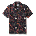 Halloween Hawaiian Shirt For Men Midnight Castle Shirt Camp Collar 100% Cotton
